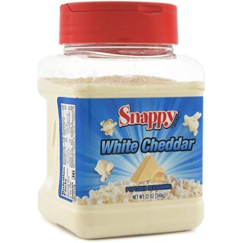 Snappy White Cheddar Cheese Popcorn Seasoning, 12 Oz Cover