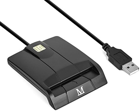 Monkey Man DOD Military USB Common Access CAC Smart Card Reader, compatible with Mac OS, Win