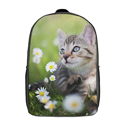 Sac à dos imprimé 3D chat résistant pour remplacer les cartables fragiles