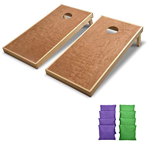 Image of GoSports 4 ft x 2 ft Commercial Grade Cornhole Boards Set