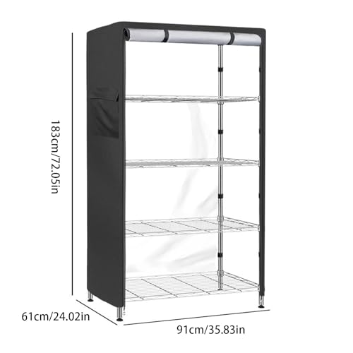 Cubierta impermeable para estanterías con cremallera: el protector de almacenamiento que buscas 7