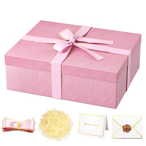 JOYIT sNMtg{bNX 16.5C` x 13C` x 5.5C` - 傫ȃMtg{bNX Wt v[g a NX}X  LO {trbOMtg{bNX גftB[ J[h bNXV[(sN)