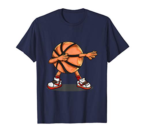 Dabbing Basketball Ball Boys Dab Dance Gifts T-Shirt