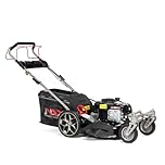 NAX POWER PRODUCTS 2000S self-propelled lawn mower with Briggs & Stratton combustion engine of 150 cm3 capacity 625EXi series mowing width 46 cm 60-litre basket