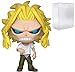 Funko POP My Hero Academia - All Might (Weakened) Pop! Vinyl Figure (Bundled with Compatible Pop Box Protector Case), Multicolor, 3.75 inches