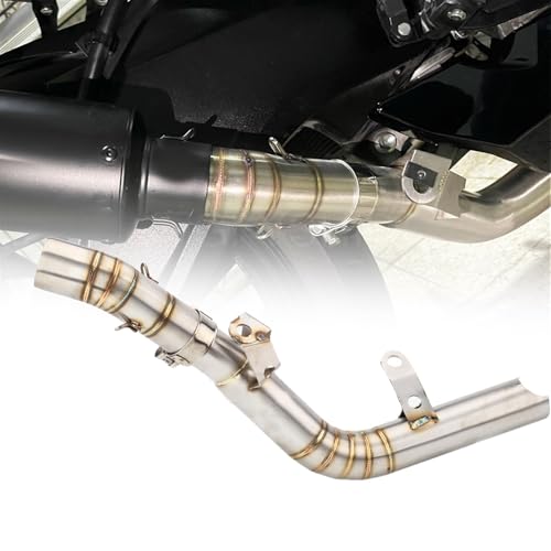 Tuyau de liaison échappement moto 51mm en acier durable pour Suzuki GSXR750