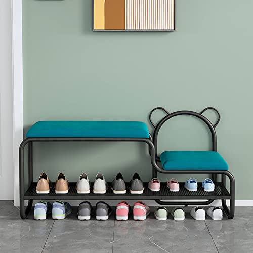 Tabouret à chaussures confortable pour optimiser les petits espaces de l'entrée - 2