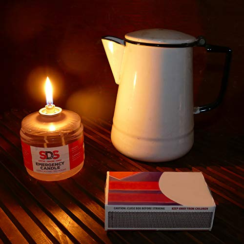 Sds Liquid Oil Candles Votive Candle Fuel Survival Candles Long Burning Candles For Emergency Candle 115 Hours, 6-Pack #TOP3