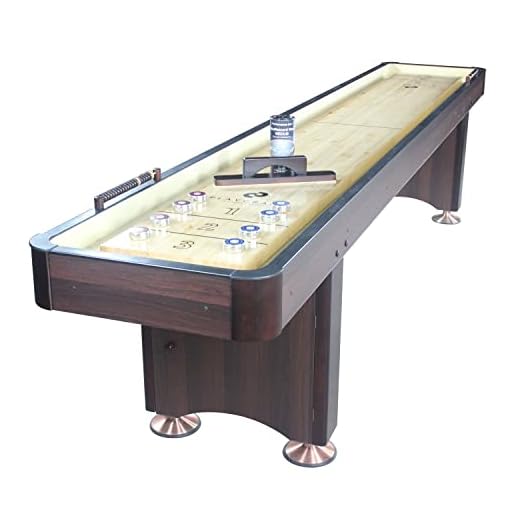 Playcraft Woodbridge 12' Espresso Shuffleboard Table