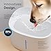 Pretty Paw Trinkbrunnen für Hunde mit 7L Wassertank - Super leiser Hunde Trinkbrunnen - BPA-freier Hundebrunnen mit Filter & LED - Leicht zu reinigender Dog Wasserspender