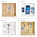 iDesign Plastic Adjustable Deep Drawer Divider, Kitchen, Dresser, Desk, Bathroom and More, The Linus Collection – Set of 2, Expandable 13.25” – 20.75”, Clear