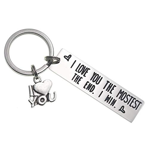 Porte-clés I Love You More le cadeau romantique pour sceller votre complicité