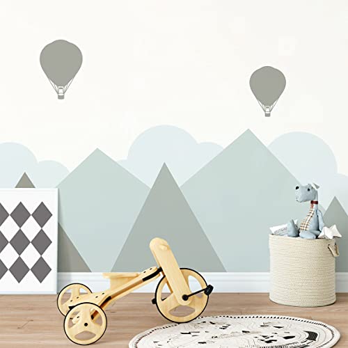 Children's Wall Stickers, Baby Room Decoration, Children's Wall Stickers, Scandinavian Mountains Helsinki, Giant Wall Sticker - Image 3