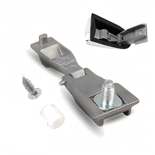 Door Handle Hinge Repair Kit for Fiat 500 Car, Car Exterior Door Handle Driver & Passenger Side Hinge Replacement of 51964555 & 51939041 Compatible with Fiat 500