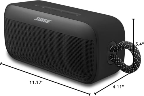 Bose SoundLink Plus Portable Bluetooth Speaker Bundle with Fast Charger, Wireless Outdoor Speaker, Up to 20 Hours Battery Life, Waterproof and Dustproof, (Black) - image 5