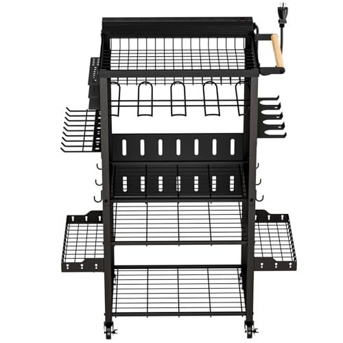 All-Metal Power Tool Organizer with Charging Station