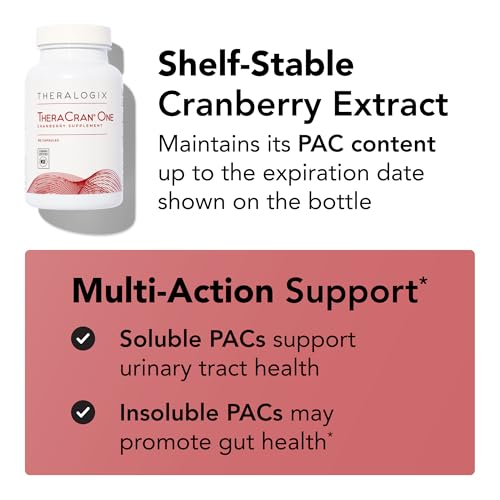 image for Theralogix TheraCran One Cranberry Capsules - 90-Day Supply - Suppleme