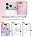 FNTCASE for iPhone 17 Pro Case: [Compatible with Magsafe] Translucent Matte Cases with [Full Camera Protection] [Screen Protector] Military Grade Shockproof Protective Phone Cover - Light Pink