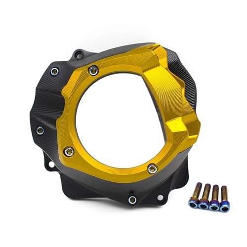 Cache-pignons d'embrayage transparent pour XMAX 300, le style moteur or unique