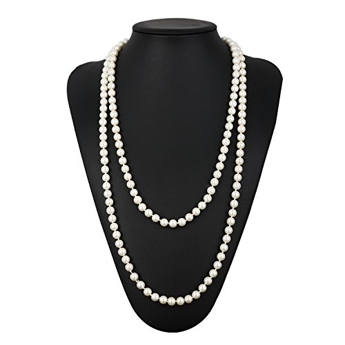 1920S Accessories Set Flapper Headband,Gloves,Net Tights,Pearl Bracelet, Set9 #TOP6