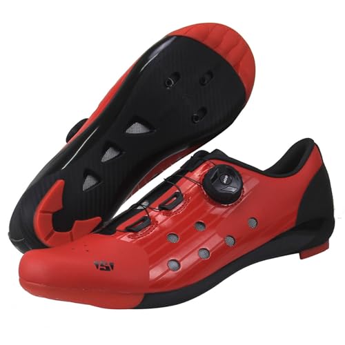 Zapatillas de ciclismo hombre y mujer para carretera con cierre giratorio