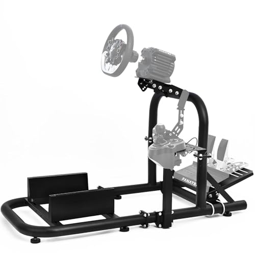 Dardoo G27 Gaming Simulator Cockpit Adjustable Compatible with Logitech G29 G920 G923,Fanatec, Thrus