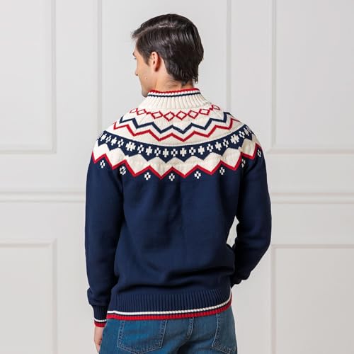 Image of Hope & Henry Men's Half Zip Pullover Sweater