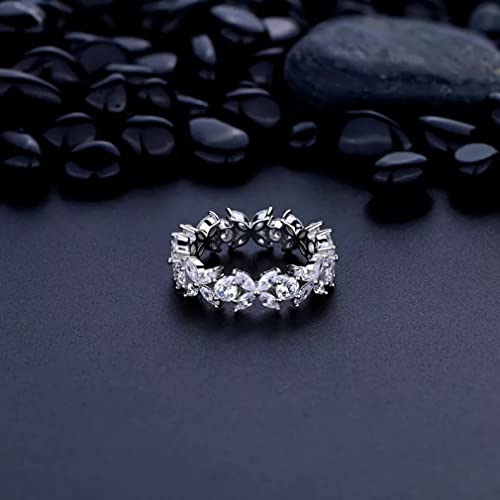 Anneaux de papillon en argent 925 et diamant le cadeau de mariage idéal
