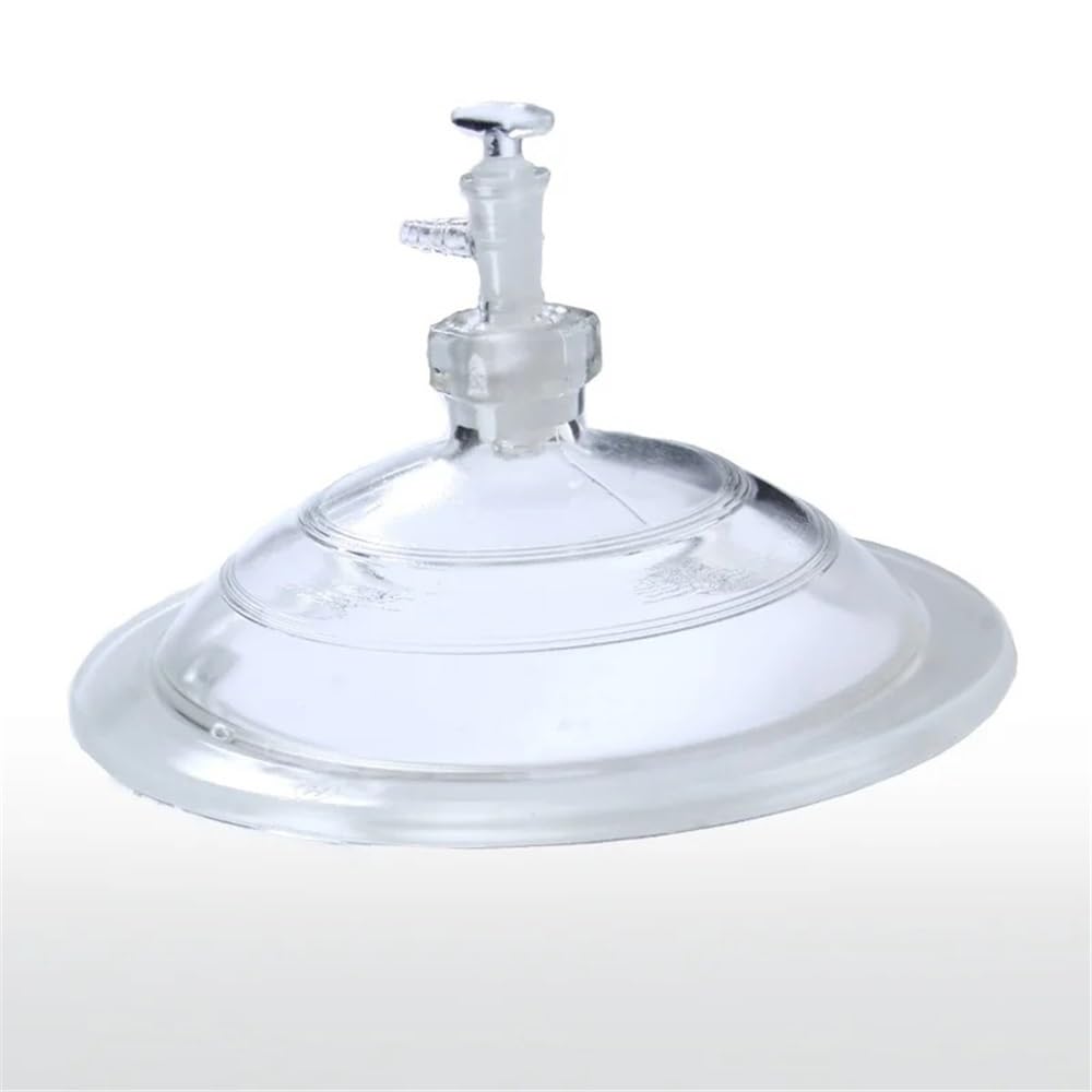 Attrezzature e forniture di laboratorio Essiccatore a vuoto/normale da 120 mm, in vetro trasparente/marrone con piastra di smerigliatura in laboratorio