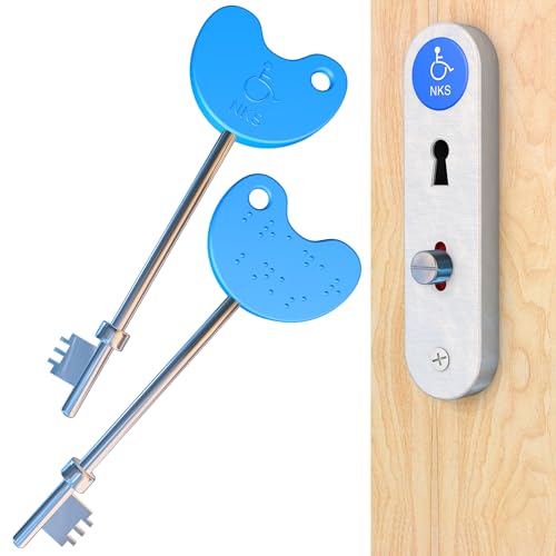 NKS Radar Key Disabled Toilet Bathroom Door Access Braille Easy Turn Pack Opens Over 10 000 Disabled Toilets (1) (2)