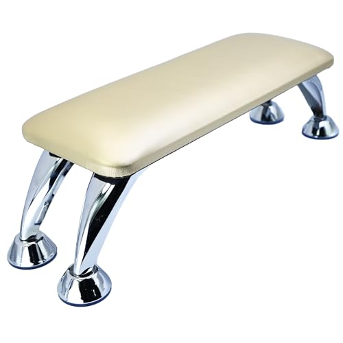 DONGYUNAI Arm Rest for Nails Tech, Big Manicure Hand Rest Nail Arm Rest Cushion Microfiber Leather Nail Cushion Technician Table Nail Art Accessories for Nails Toenails