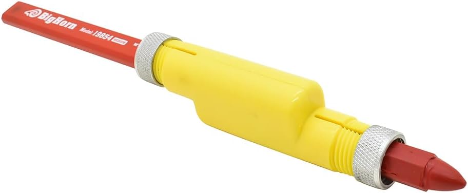 BIG HORN 19846 Carpenter's Dual Marker Holder with Pencil and Crayon
