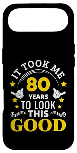 80 Years to Look This Good Funny 80�΂̒a���� �X�}�z�P�[�X iPhone Air �p