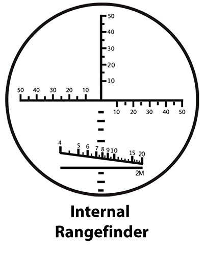 Barska 7X50 Wp Battalion Floating Binoculars With Internal Rangefinder , Black #TOP1