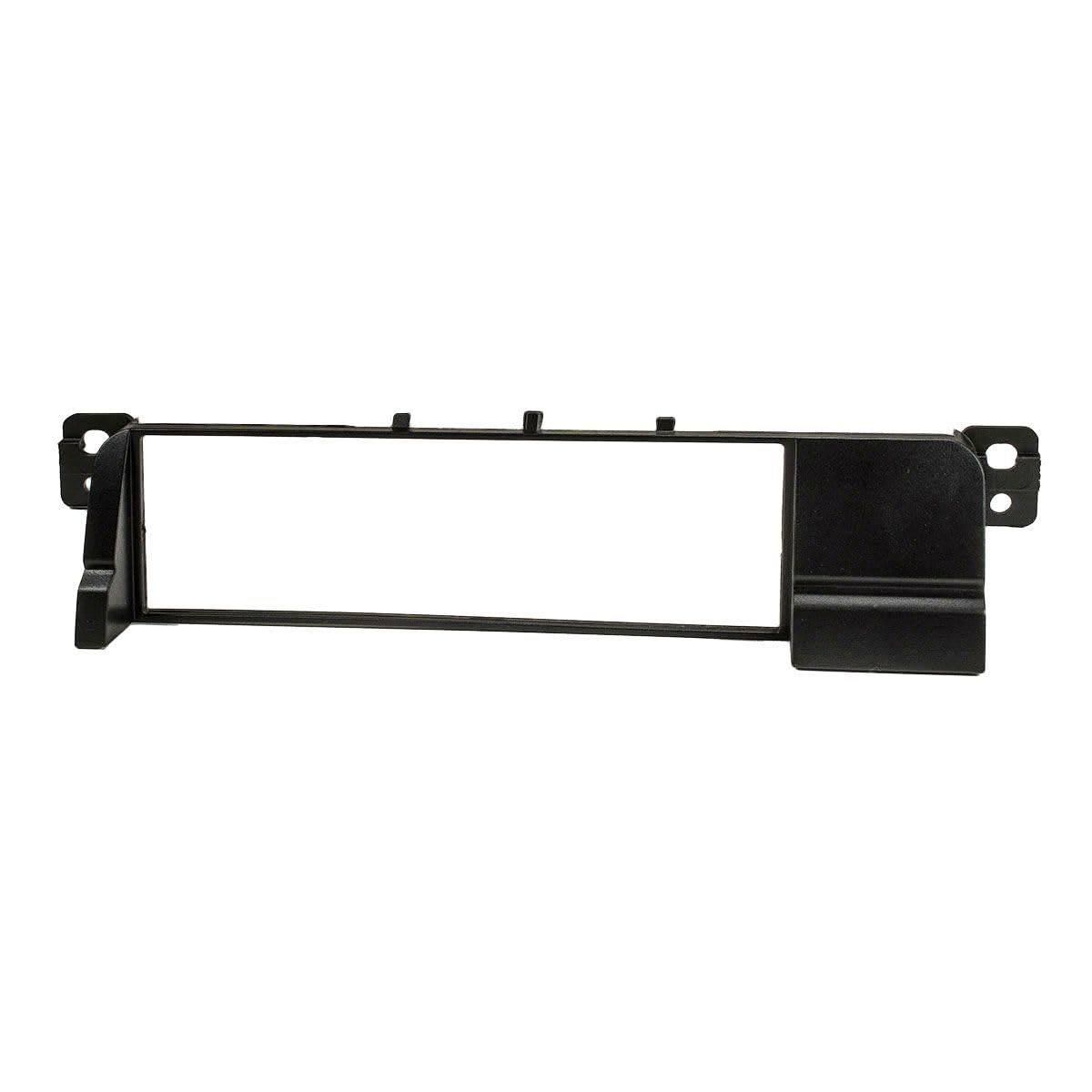 tomzz Audio 2404-016 Radioblende Set kompatibel mit BMW 3er E46 mit Quadlockadapter ISO Fakra Antennenadapter DIN ISO