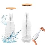 【Fácil de limpiar】Después de su uso, solo necesita enjuagar con agua o colocarlo en el lavavajillas directamente. No es necesario limpiar manualmente las cerdas. Después del lavado, séquelo y guárdelo.