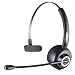 CISNO Bluetooth Headset with Mic, Wireless Over The Head Earpiece, Noise Cancelling Headphones for Truckers Driver, Compatible with iPhone Android Samsung Galaxy Cellphone MP3, Support Play Music
