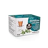 Ship - Infusión de Hierba Luisa en Caja de 25 Unidades - Ayuda a Reducir los Espasmos y Molestias Estomacales - Efecto Relajante y Calmante - Infusiones Variadas