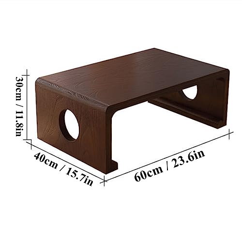 Table à thé tatami japonaise minimaliste pour sublimer les petits salons