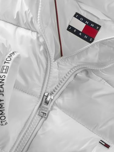 Tommy Jeans Damen Pufferjacke Essential Tape Hochglanz – Bild 5