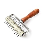 K-Steel Roller Docker dough docker ,heavy duty,for homemade pizza, keep the dough rising nice and even
