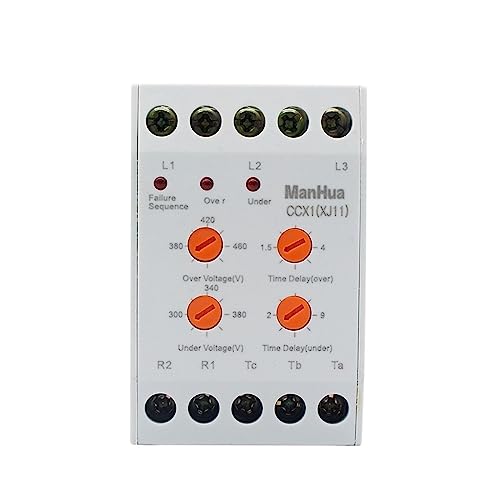 Relais protection CCX1 triphasé rail DIN à détection de défaillance instantanée - 3