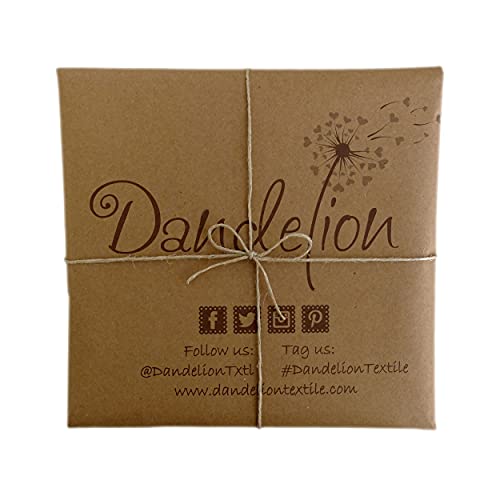 Dandelion - Ivory Basic Pattern - Naturally-Dyed Cotton Turkish Towel Peshtemal - 71X39 Inches - Gray #TOP6