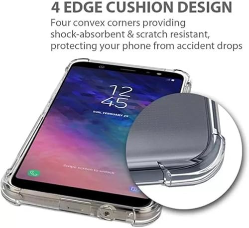Image of BOXXO Flexible Back Cover for Mi Redmi 9 Prime | Back Cover Transparent Clear Shockproof Case Four Corner Protection | Slim Protective Mobile Phone Cover for Mi Redmi 9 Prime