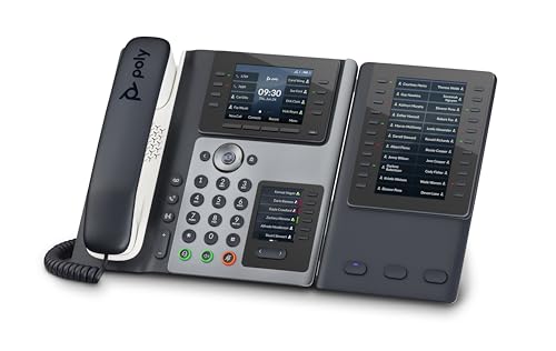 HP POLY EDGE E450 IP PHONE AND - vue 4