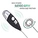 Milk Frother - Handheld Battery Operated Electric Foam Maker For Coffee, Latte, Cappuccino, Hot Chocolate - Cordless Mini Drink Mixer Stirrer with Stainless Steel Whisk