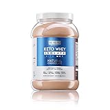 Be Keto Keto aislado de suero en polvo chocolate + aceite MCT - proteína cetogénica pura amigable - 800 g