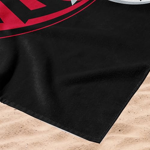 Image of Northwest NFL Atlanta Falcons Microfiber Beach Towel, 30 x 60 Inches - Quick Dry, Sand Resistant, Lightweight, Highly Absorbent, Incisor Design