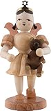  Blank Kunsthandwerk Kurzrockengel mit Teddy, Natur - 6,6 cm
