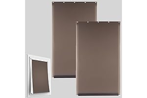 Large Size Doggie Door Flap, 2-Pack, Replaces PetSafe Freedom Doggie Doors